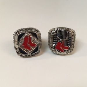 Set of 2 Boston Redsox World Series Champion Rings